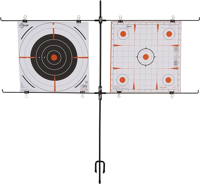 Allen Company EZ-Aim Double Target Metal Stand
