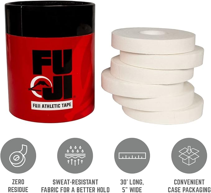 Fuji Jiu-Jitsu and Judo Finger Tape (6 Rolls)
