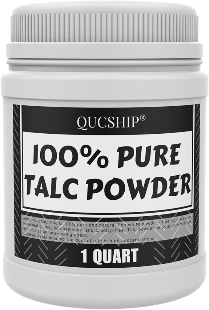 Qucship Ultra-Pure Fine Talc Powder