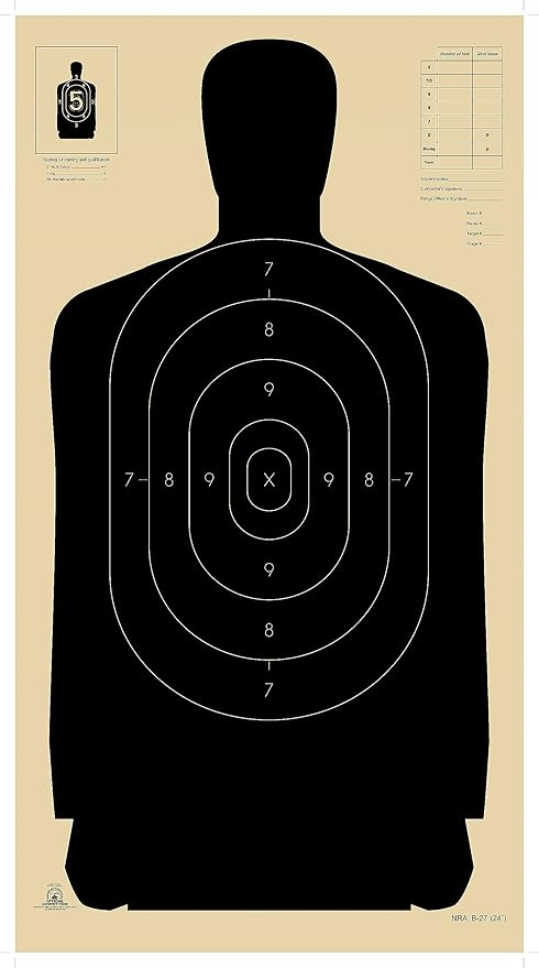 B-27 NRA Targets