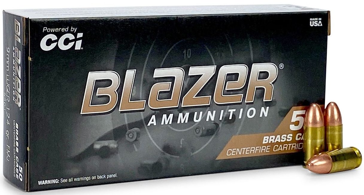 Blazer Brass 9mm 124gr FMJ