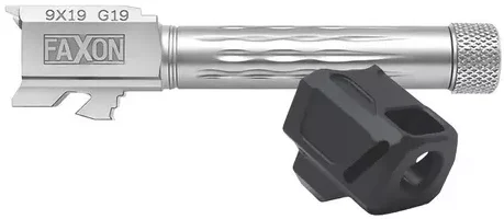 Faxon Firearms Match Barrel, EXOS Compensator